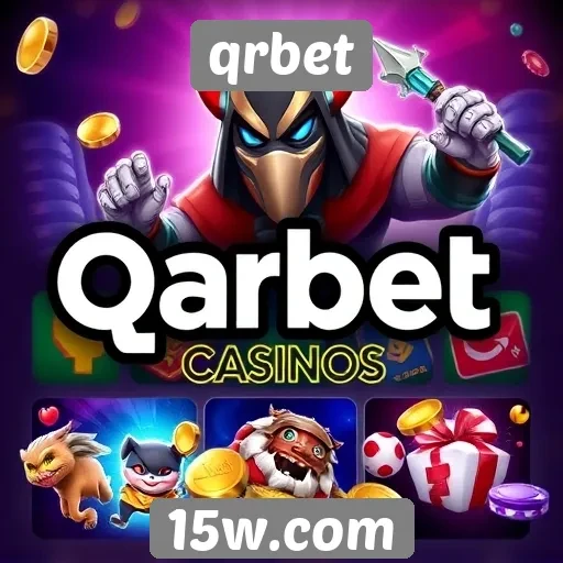 Diversidade de jogos disponíveis na plataforma qrbet
