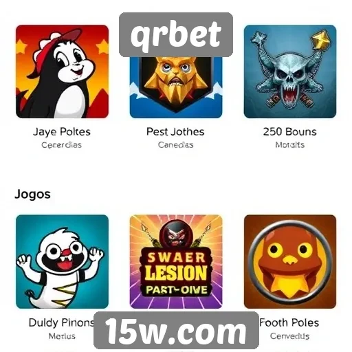 Principais jogos disponíveis no qrbet